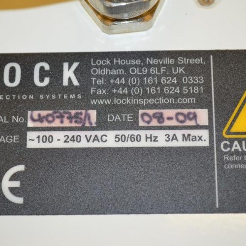 Lock Model MET30PLus 6 in W x 3 in H Aperture Metal Detector