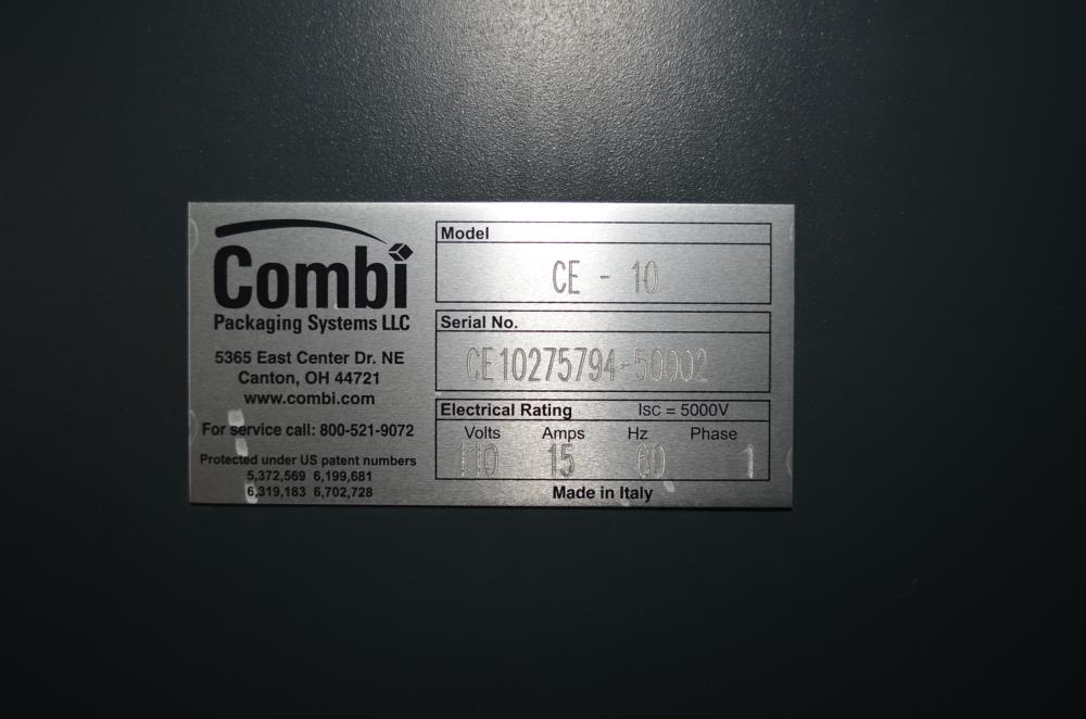 Combi Model CE10 10 CPM Case Erector with 2 in W Bottom Tape Head