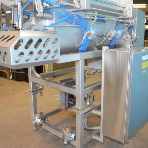 Cozzini Model CMB S/S 1,000 lbs Co2 Injection Twin Shaft Paddle Mixer