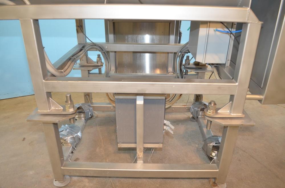 Cozzini Model CMB S/S 1,000 lbs Co2 Injection Twin Shaft Paddle Mixer