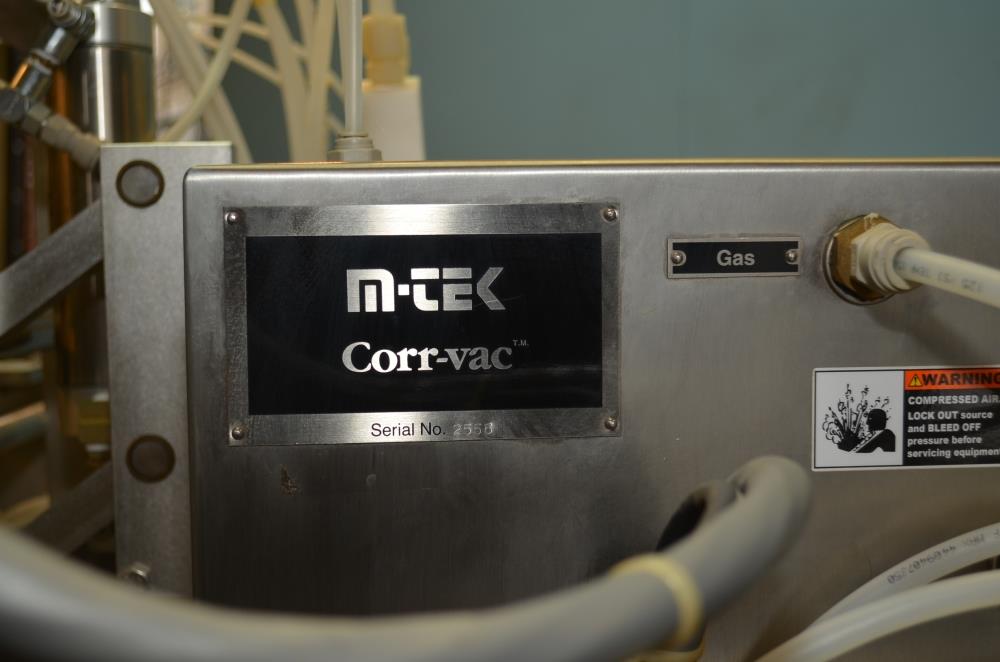MTek Model CorrVac Mark III Dual Probe S/S MAP 54 in L Hot Bar Vacuum Bag Sealer