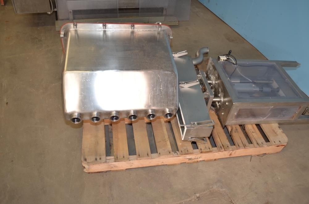 Pack Line Model PXM6 300 CPM (6) Lane S/S Linear Cup Filler and Sealer
