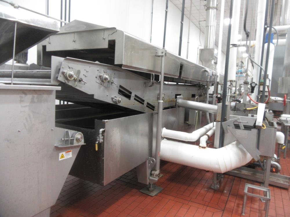 Heat and Control 2,200 Pounds Per Hour Snack Chip Production Line