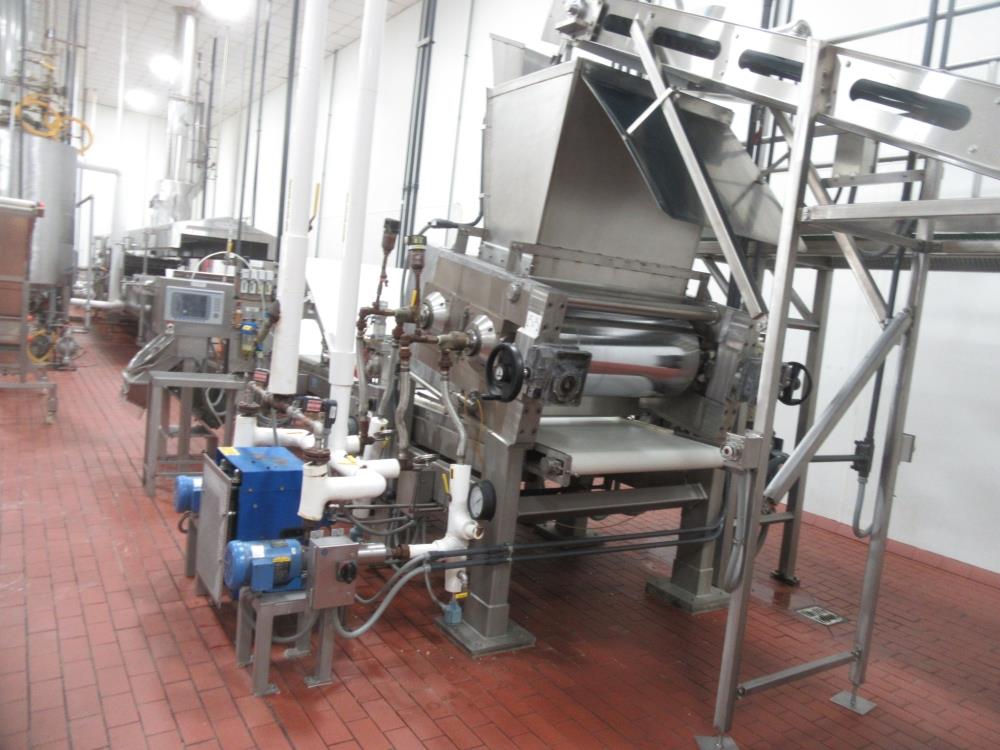 Complete Heat and Control 2,200 Pounds Per Hour Snack Chip Production Line