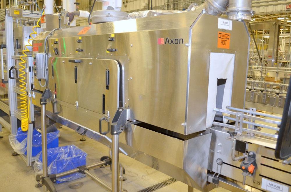 Axon Aurora 400 CPM Shrink Sleever with S/S Thermopoint Steam Tunnel