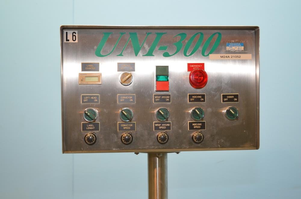 CLI Model UNI310 Wraparound 275 CPM Pressure Sensitive Labeler