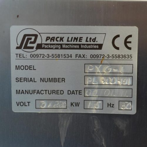 Pack Line Model PXG1 S/S 100 CPM Inline Cup Filler, Sealer, Lidder