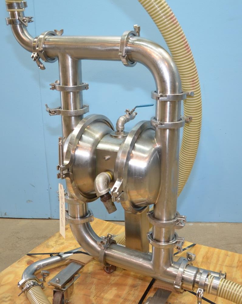 Murzan Model PI50DJ S/S Pneumatic Diaphragm Pump