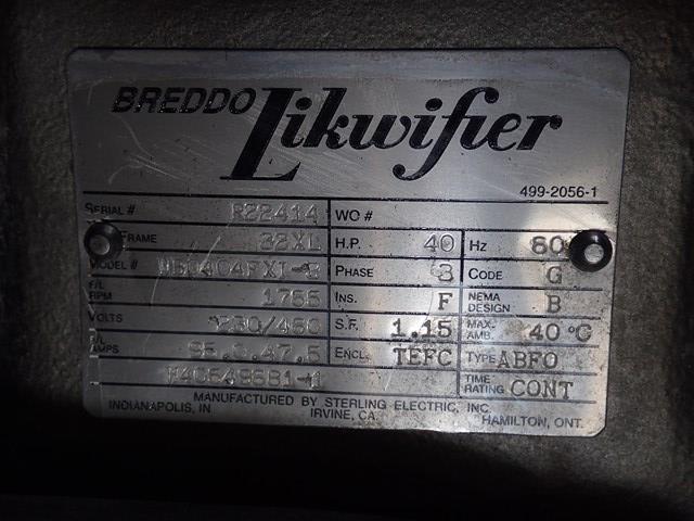 300 Gallon Breddo Model LDD300 S/S Likwifier