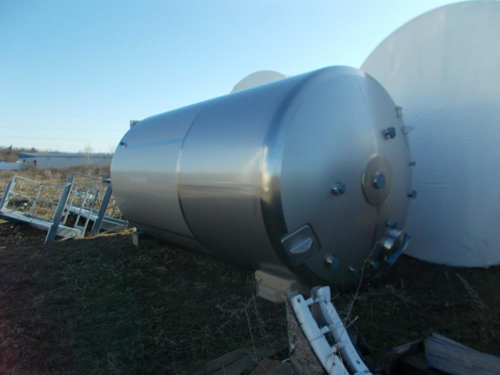 6,500 Gallon Membrane Process & Controls S/S Vertical Insulated Propagation Tank
