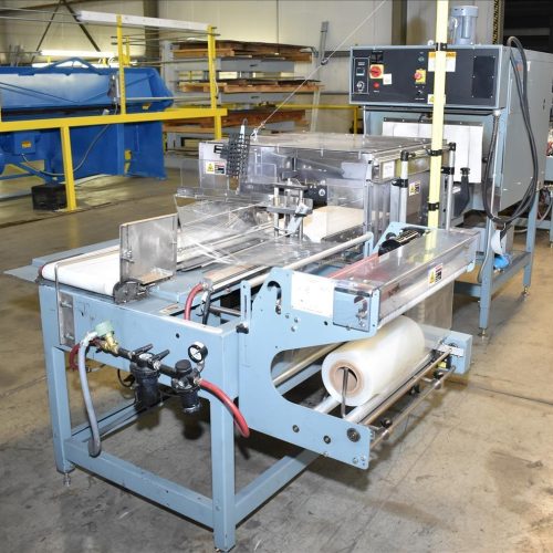Shanklin Model A26A Automatic L-Bar Sealer with T7F Heat Shrink Tunnel