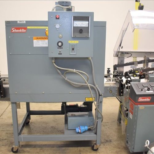 Shanklin Model A26A Automatic L-Bar Sealer with T7 Heat Shrink Tunnel