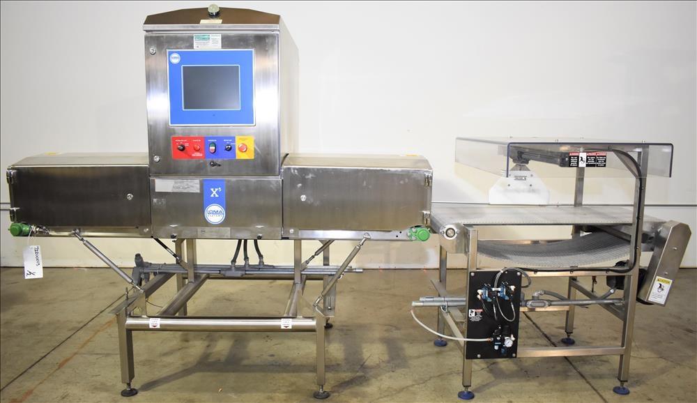 Loma Model X5 S/S Case X-Ray Inspection Unit with Overhead Pusher Reject