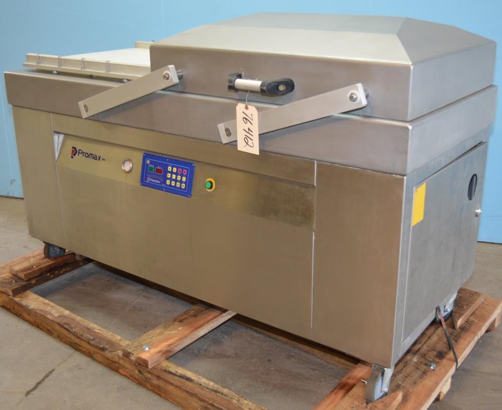 Promax Model DC800FBEG 38 in x 31 in S/S Dual Chamber Vacuum Packager