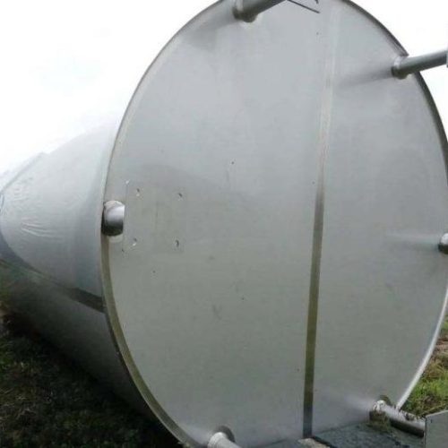 6,500 Gallon Membrane Process & Controls S/S Vertical Insulated Tank