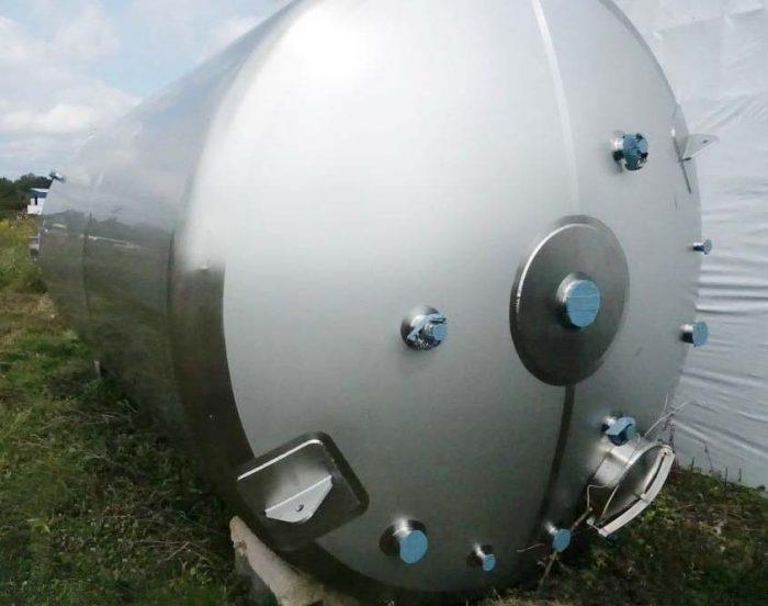 6,500 Gallon Membrane Process & Controls S/S Vertical Insulated Tank