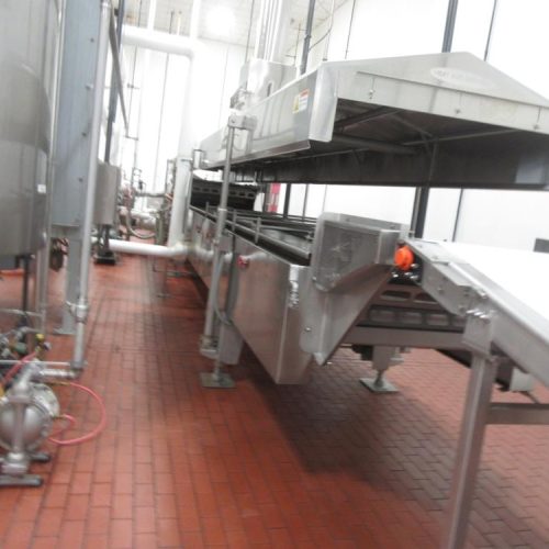 2,200 Pounds Per Hour Heat and Control Model SFF224610 Fryer with Top Hold Down