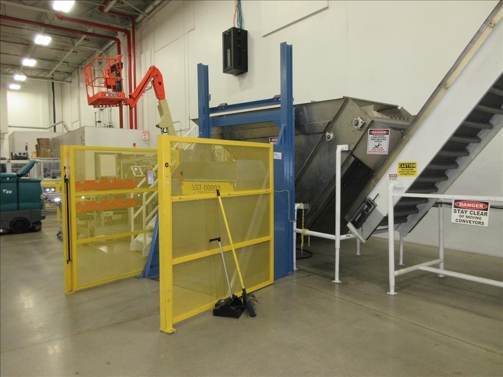 Hayssen and Yamato Complete VFFS Bagging Line w/ Dumper and Checkweigher