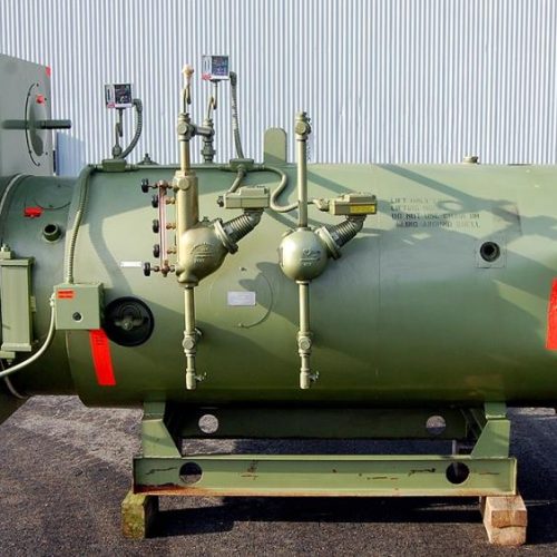 60 HP Gas Fired Single Pass Tube Boiler