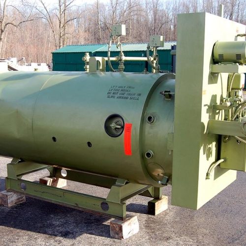 60 HP Gas Fired Single Pass Tube Boiler