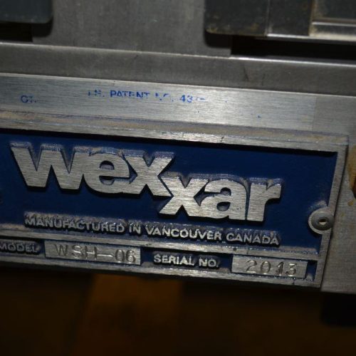 Wexxar Model WSH06 45 CPM Hot Melt Top Case Sealer
