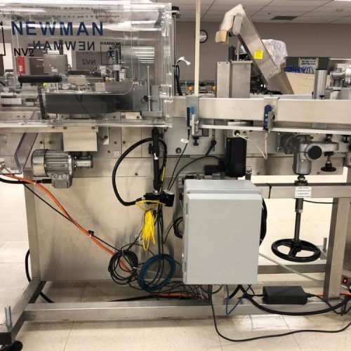 Newman Model NV2 S/S 140 PPM Wrap Around Pressure Sensitive Labeler