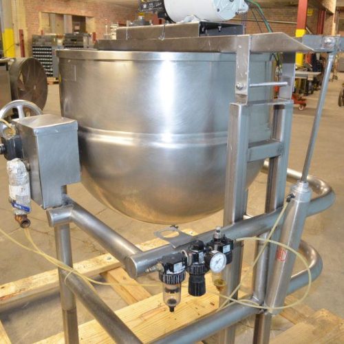 80 Gallon Groen Model DTA380 S/S Jacketed Twin Agitated Kettle