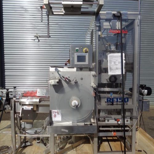 Accraply Model RF150 High Speed Shrink Sleeve Labeler