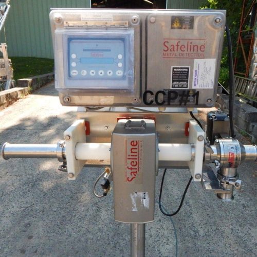 Safeline Model LV3SS 5 in W Aperture S/S Flow Through Metal Detector