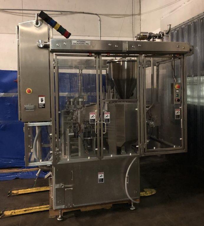 Modern Packaging Rotary Cup Filler and Sealer