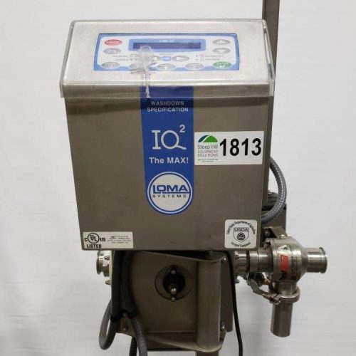 Loma Model IQ2 2 in Diameter S/S Flow Thru Metal Detector