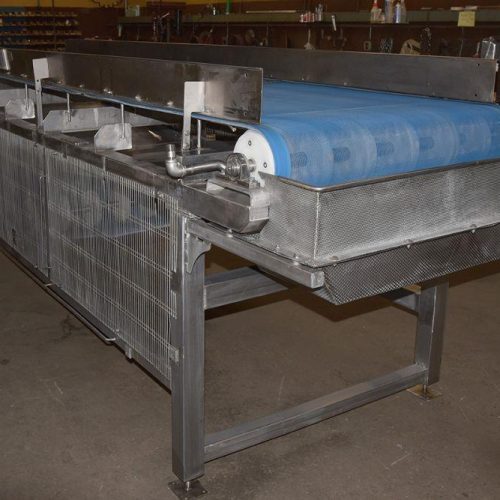 Turatti Model 158017000 S/S 42 in W x 14 ft L Dewatering Sorting Conveyor