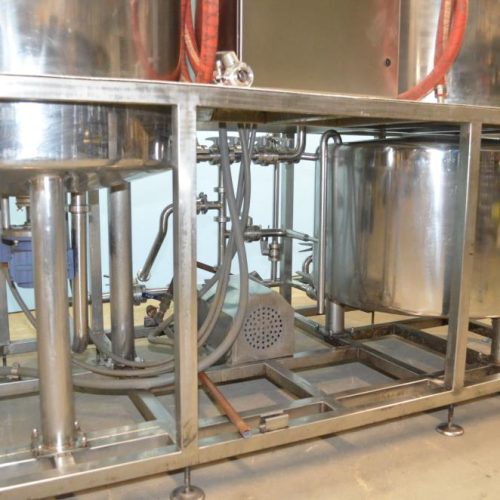3.5 BBL Allied Beverage Tanks Complete S/S Brewhouse System