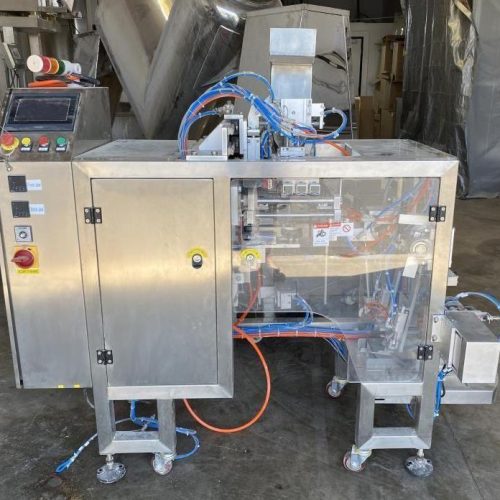 Preformed Pouch Machine with Dual Lane Linear Scale