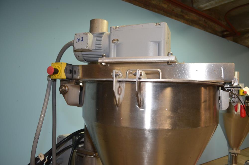 30 HP S/S Grinding Mill with Agitated S/S Feed Hopper