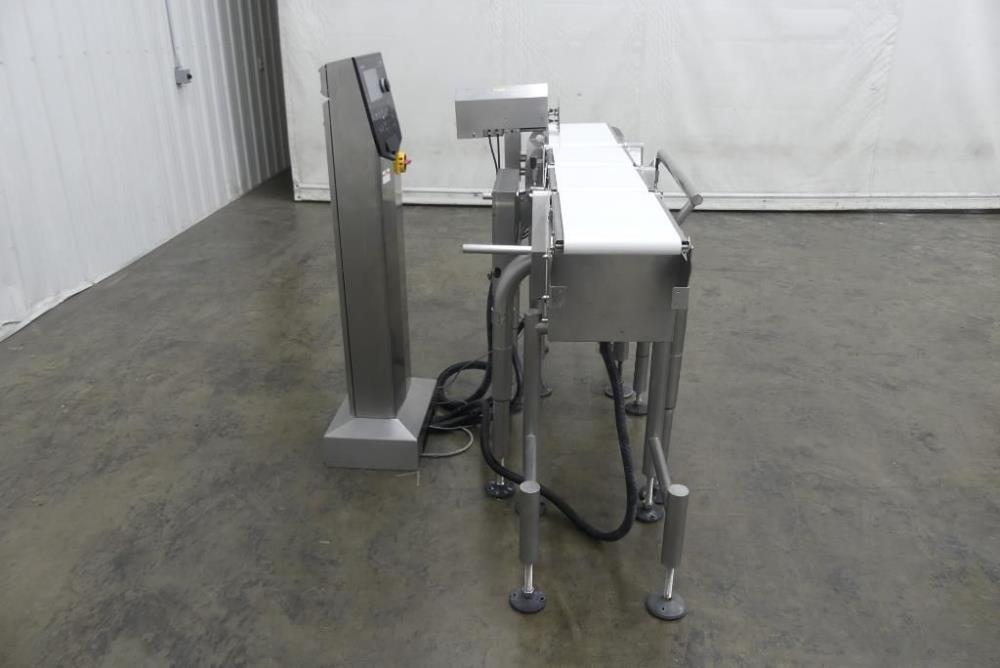 Ishida Model DACSGS01523CRIS Checkweigher with Push Arm Reject