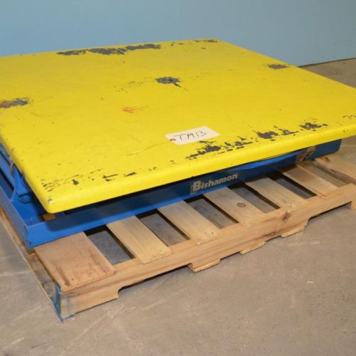 Bishamon EZ Loader 4,000 Pound Capacity Pneumatic Pallet Positioner Lift
