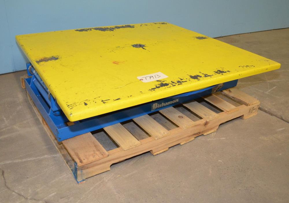 Bishamon EZ Loader 4,000 Pound Capacity Pneumatic Pallet Positioner Lift