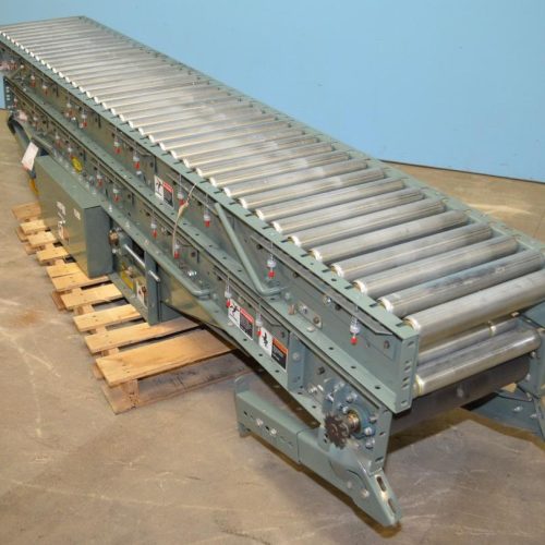 Hytrol 16 3/4 in W x 19 ft L Powered Roller Conveyor
