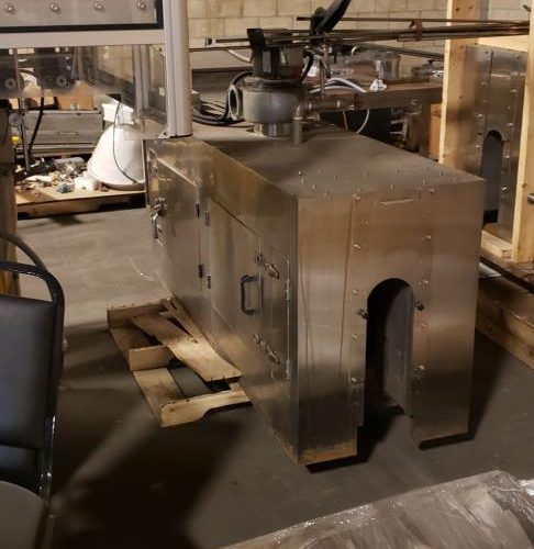 TriPack Model HSA220 Sleeve Labeler with Steam Tunnel