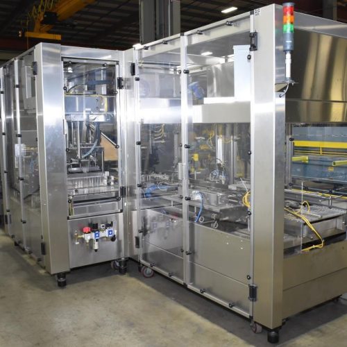 PolyPack Model TR20 S/S 20 TPM Tray Former and Packer.