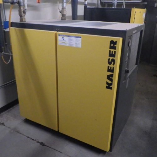 Kaeser Model BSD50 Complete (2) Screw Type Air Compressor System