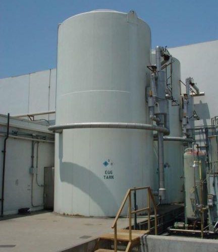 15,000 Gallon Walker Vertical S/S Jacketed Agitated Silo
