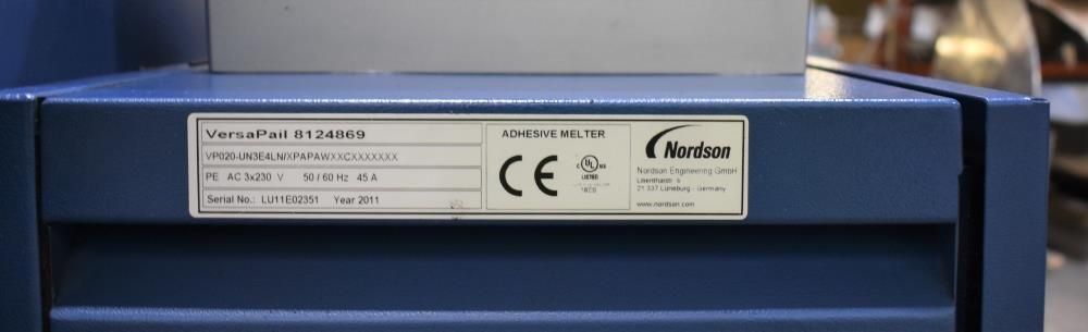 Nordson VersaPail Hot Melt Adhesive Applicator System