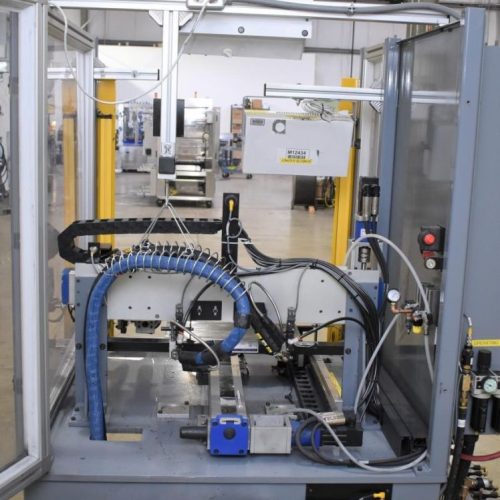 JR Automation Outer Wrap Machine With Nordson ALTABlue4TT Glue System