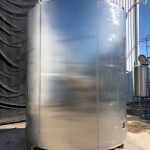 3,000 Gallon Cherry Burrell Vertical S/S Pressure Wall Sweep Scrape Agitated Tank