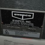 Evapco Model SSTM1003834 Single Fan Evaporator