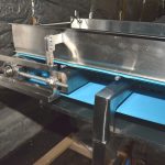 Kleenline 24 in W x 6 ft Long Straight Flat Rubber Sanitary Belt Conveyor