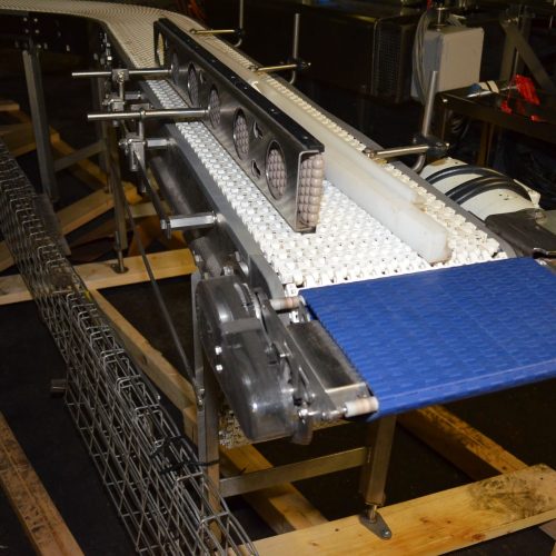 Dorner Approx 12 in W x 18 ft L S-Shaped Conveyor with S/S Frame