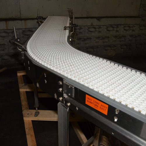 Dorner Approx 12 in W x 18 ft L S-Shaped Conveyor with S/S Frame